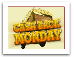 Cash Back Mondays!