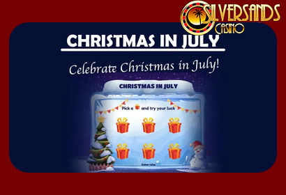 Christmas in July Promotion at Silversands Casino